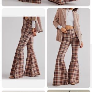 Free People Just Float On Flare Dark Chocolate size 26 NWT